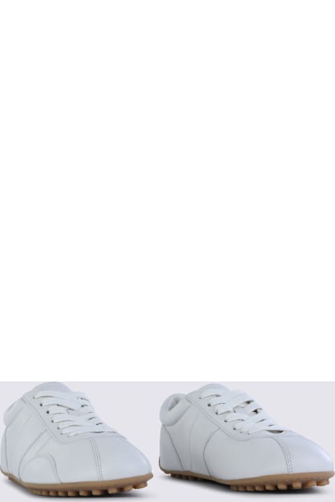 Tod's White Leather Sneakers