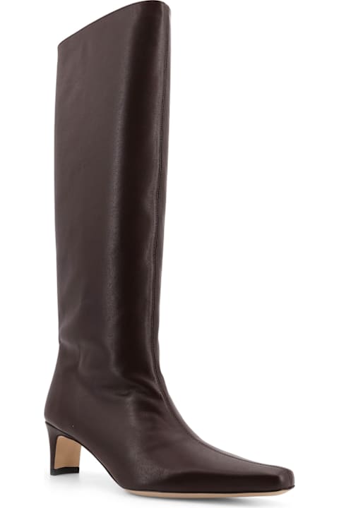 STAUD Wally Leather Boots
