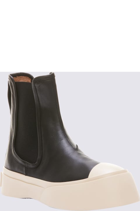 Marni Sneakers for Women Marni Black Leather Pablo Boots