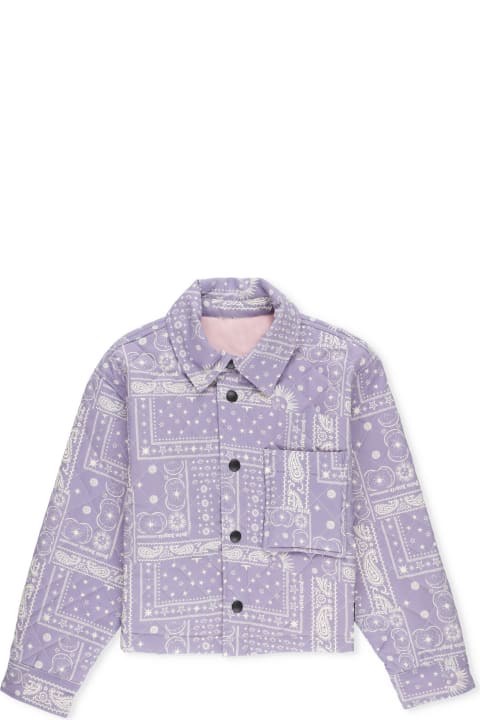 Palm Angels Coats & Jackets for Girls Palm Angels Astro Paisley Jacket