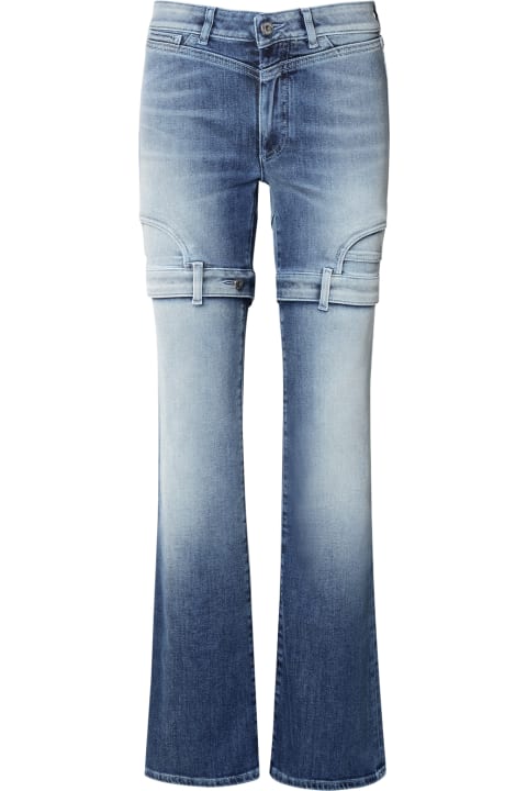 Off-White Jeans for Women Off-White Blue Cotton Jeans