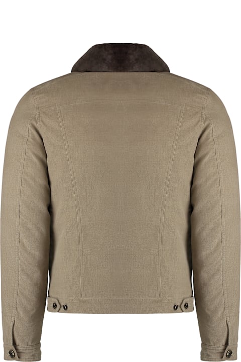 Homeware Moorer Taburno Padded Velvet Jacket