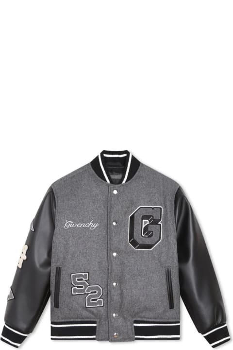 Givenchy Coats & Jackets for Kids Givenchy Givenchy Kids Coats Grey