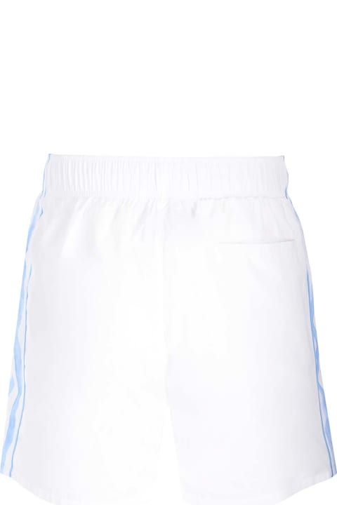 Casablanca Pants for Men Casablanca White Shorts With Side Bands