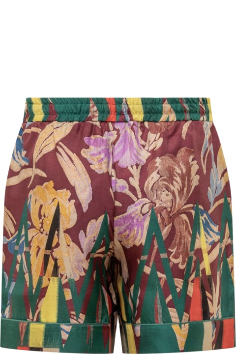 Pierre-Louis Mascia Pants for Men Pierre-Louis Mascia Silk Shorts