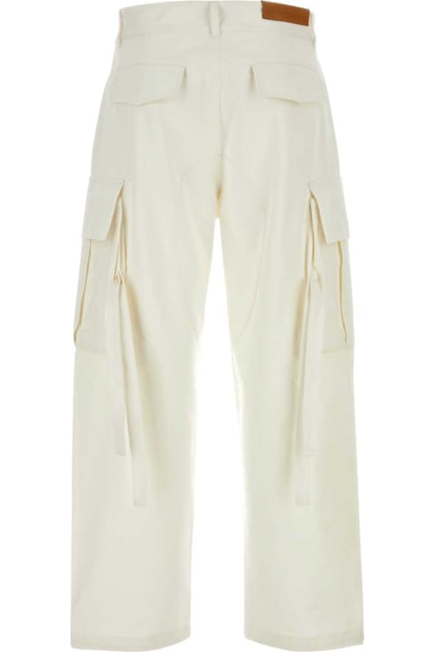 DARKPARK Clothing for Men DARKPARK White Denim Saint Cargo Pant