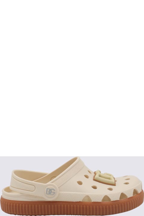 Fashion for Men Dolce & Gabbana White Pvc Sandals