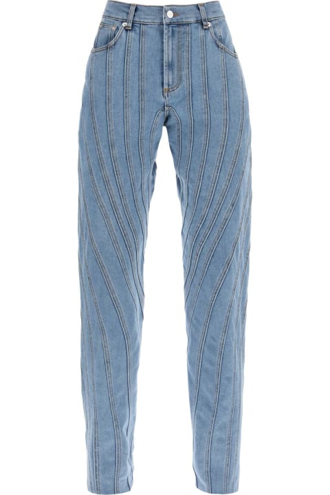 ウィメンズ新着アイテム Mugler Spiral Baggy Jeans