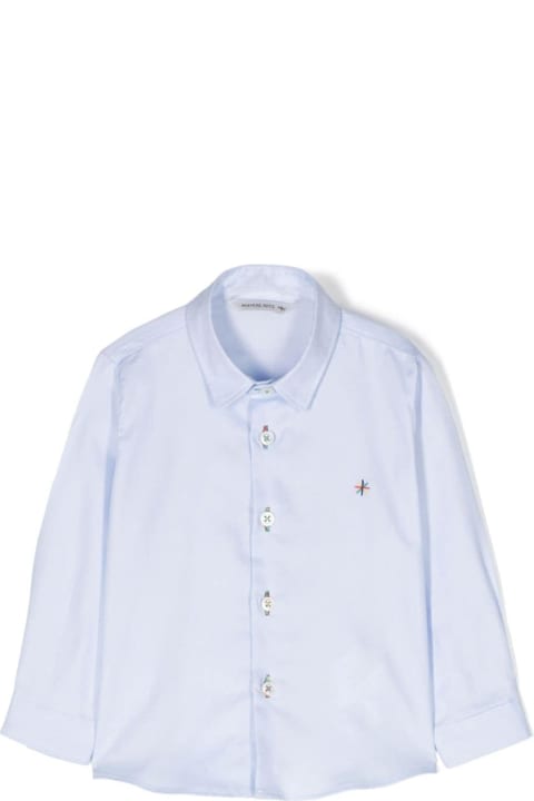 Topwear for Baby Girls Manuel Ritz Shirt With Embroidery