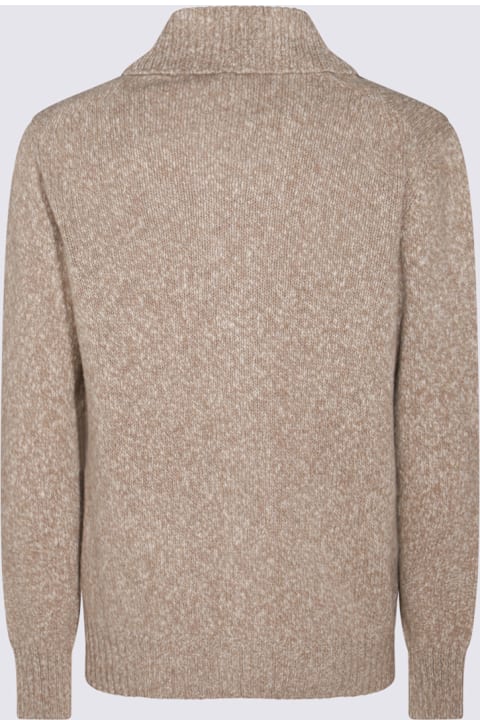 Cruciani for Men Cruciani Camel Wool Knitwear