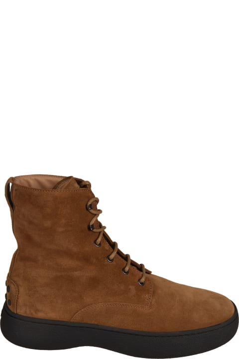 Tod's for Men Tod's Back Logo Lace-up Boots