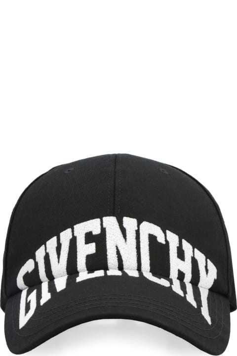 メンズ Givenchyの帽子 Givenchy Logo Baseball Cap
