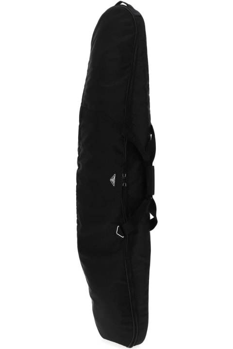Personal Accessories Prada Black Re-nylon Snowboard Case