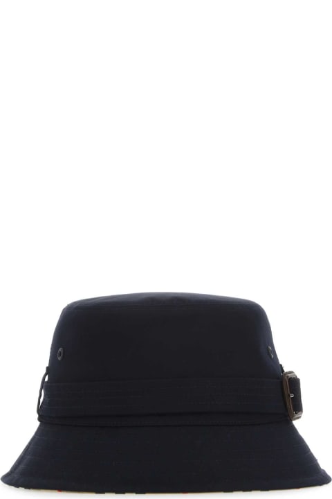 Burberry Accessories for Women Burberry Midnight Blue Cotton Hat
