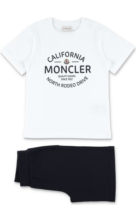 Monclerのボーイズ Moncler Set Pants + T-shirt