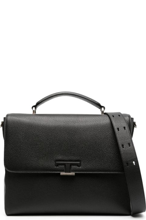 Tod's for Men Tod's Timeless Leather Slim Briefcase