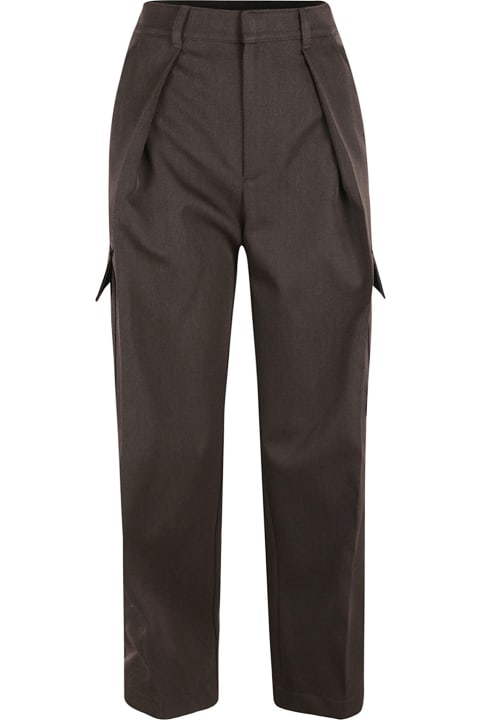 Burberry سراويل طويلة وقصيرة لـ السيدات Burberry Cargo Fitted Trousers