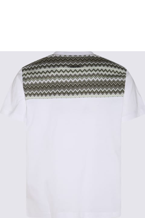 Fashion for Men Missoni White Multicolour Cotton T-shirt