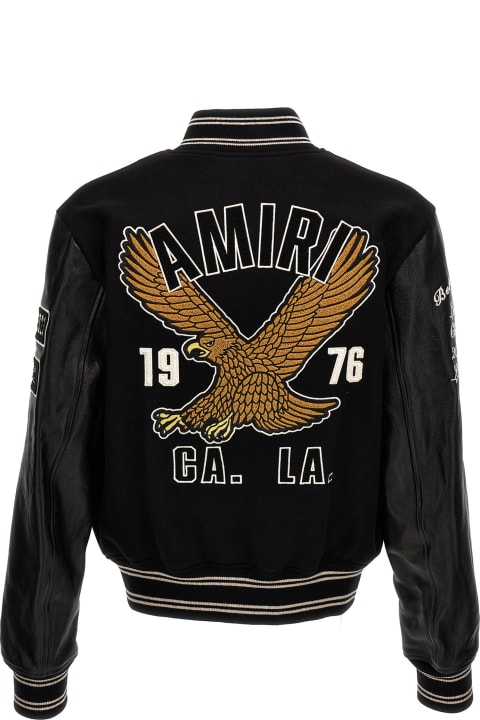 Coats & Jackets for Men AMIRI 'oversized Eagle' Bomber Jacket