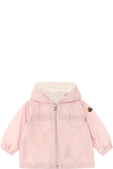 Sale for Baby Girls Moncler 'raka' Hooded Jacket