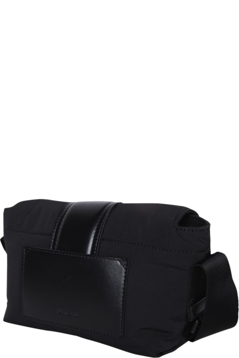 Shoulder Bags for Men Jacquemus Cuerda Horizontal Black Bag