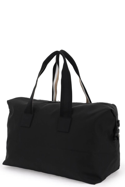 Bags Sale for Men Hugo Boss Rubberized Logo Duffle Bag