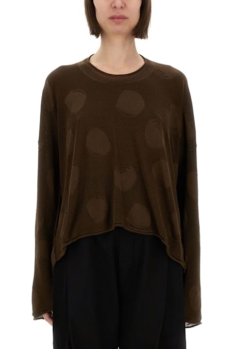 Uma Wang Sweaters for Women Uma Wang Shirt With Polka Dot Pattern