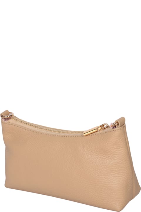 Fashion for Women Coccinelle Aura Beige Leather Bag