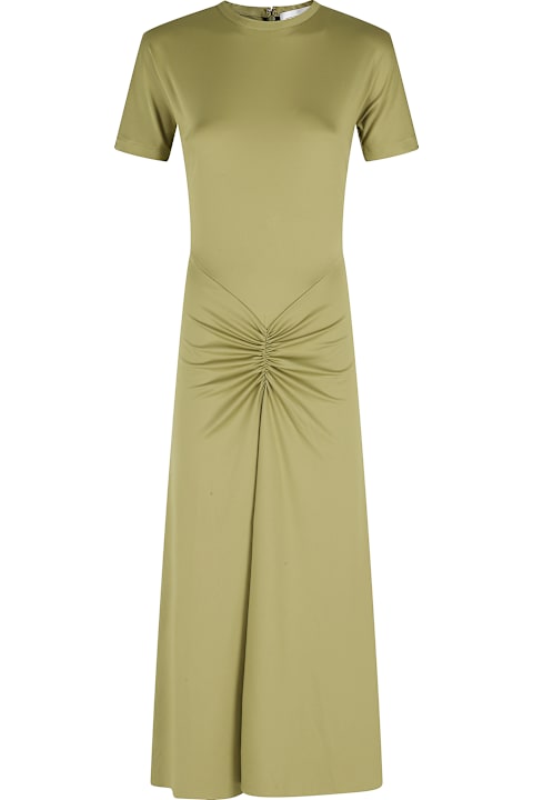 Homeware Victoria Beckham Gathered Waist T-shirt Midi Dress