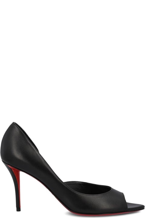 High-Heeled Shoes for Women Christian Louboutin Open Apostropha Pumps