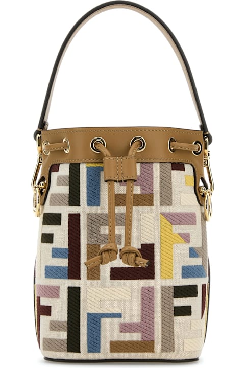 Totes for Women Fendi Montresor Multi Canvas