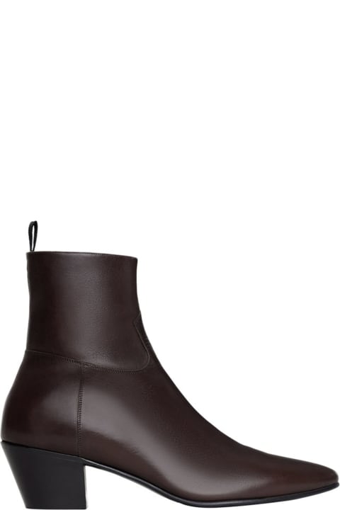 メンズ ブーツ Celine Leather Boots