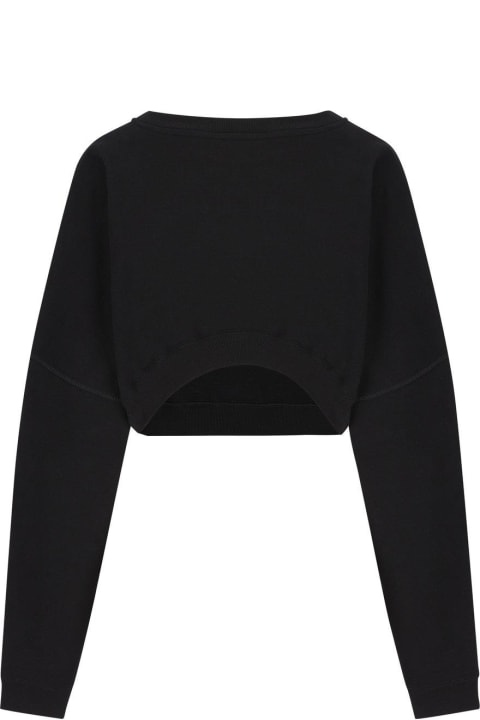 Fashion for Women Saint Laurent Crewneck Cropped Sweatshirt