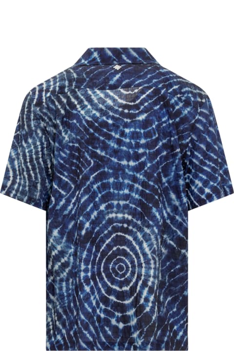 メンズ Marcelo Burlonのシャツ Marcelo Burlon Soundwaves Shirt