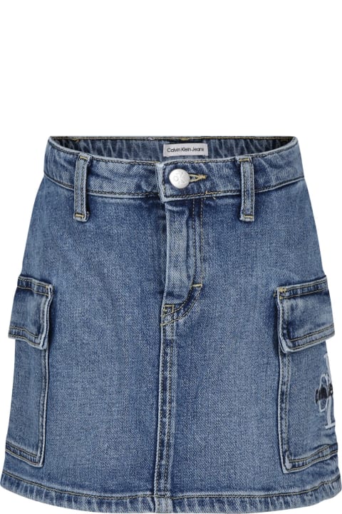 Calvin Klein Bottoms for Girls Calvin Klein Casual Denim Skirt For Girl