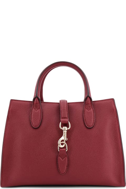 Gucci Bags for Women Gucci Leather Handbag With Metal Detail