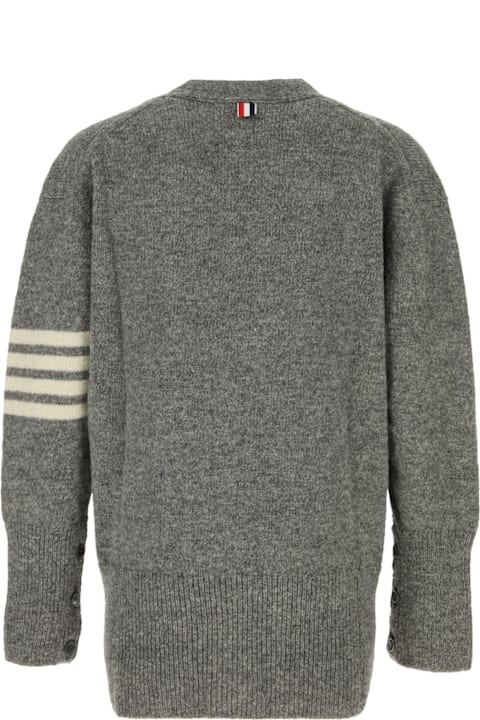 Thom Browne for Homeware Thom Browne Jersey Stitchexaggerated Fitv Neck Car