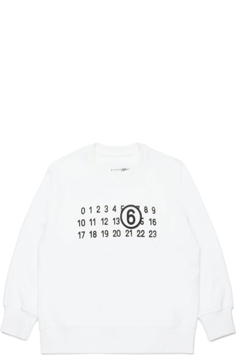 Maison Margiela Sweaters & Sweatshirts for Boys Maison Margiela Maison Margiela Sweaters White