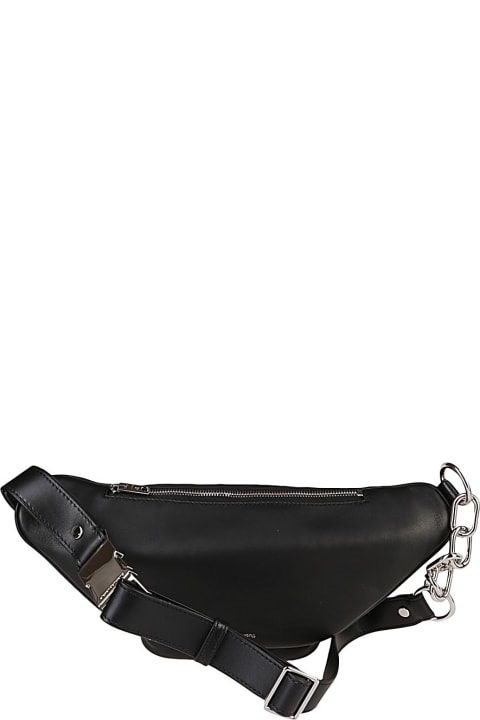 Alexander Wang Belt Bags for Women Alexander Wang Black Leather Attica Belt Bag
