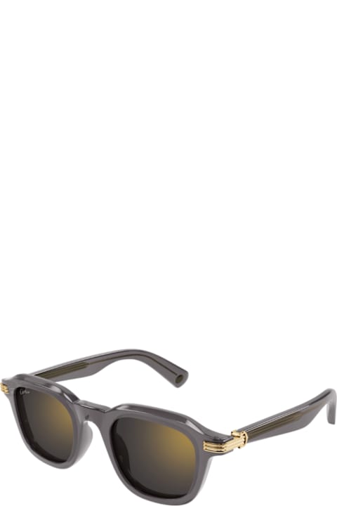 Cartier Eyewear Eyewear for Men Cartier Eyewear Cartier Ct0536s Première De Cartier 003 Grey Sunglasses