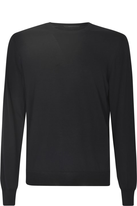 Tagliatore Sweaters for Men Tagliatore Gray Sweater