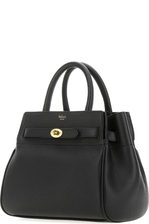Fashion for Women Mulberry Black Leather Small Bayswater Handbag