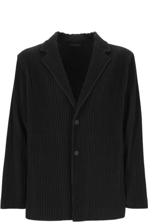 Homme Plissé Issey Miyake Coats & Jackets for Men Homme Plissé Issey Miyake Single-breasted Blazer