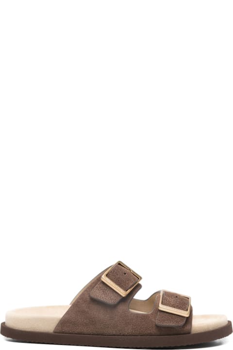 Brunello Cucinelli Leather Sandals