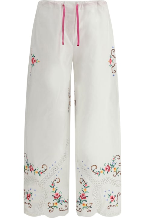 Ella Clothing for Women Ella Pants With Floral Details