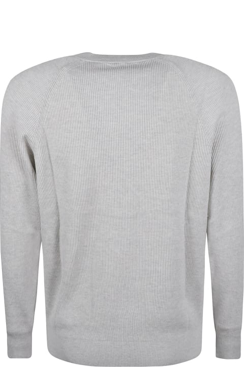 Sweaters for Men Brunello Cucinelli Ribbed Crewneck Sweater