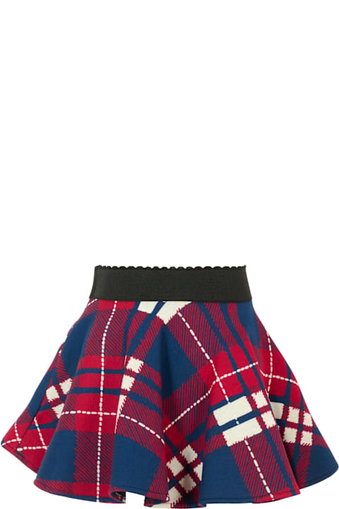 Homeware Dolce 
Gabbana Multicolor Skirt For Girl With Logo