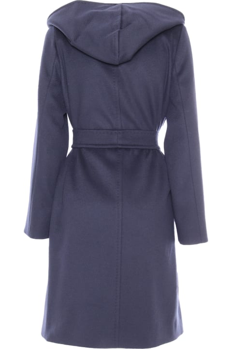 Max Mara Studio Coats & Jackets for Women Max Mara Studio Newmang Navy Coat
