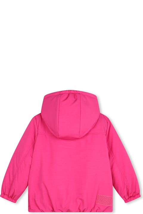 Marc Jacobs Topwear for Girls Marc Jacobs Piumino Reversibile Con Stampa