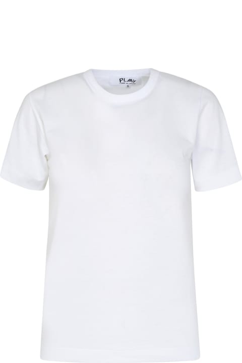 Comme des Garçons Play Clothing for Women Comme des Garçons Play Black Cotton Sweater